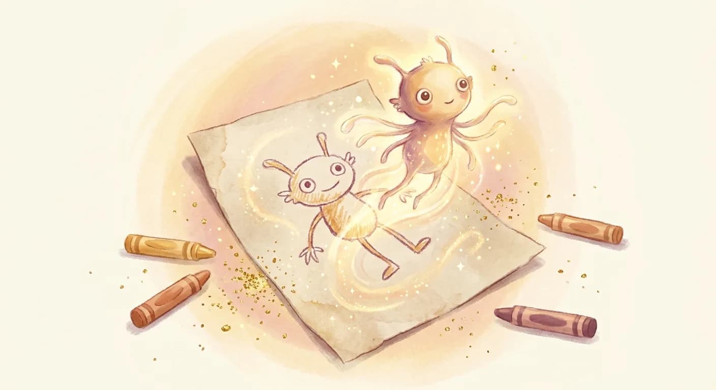 Your child tells the story